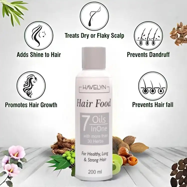 7 Hair food oil