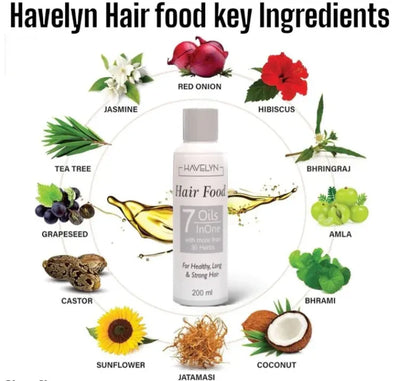 7 Hair food oil