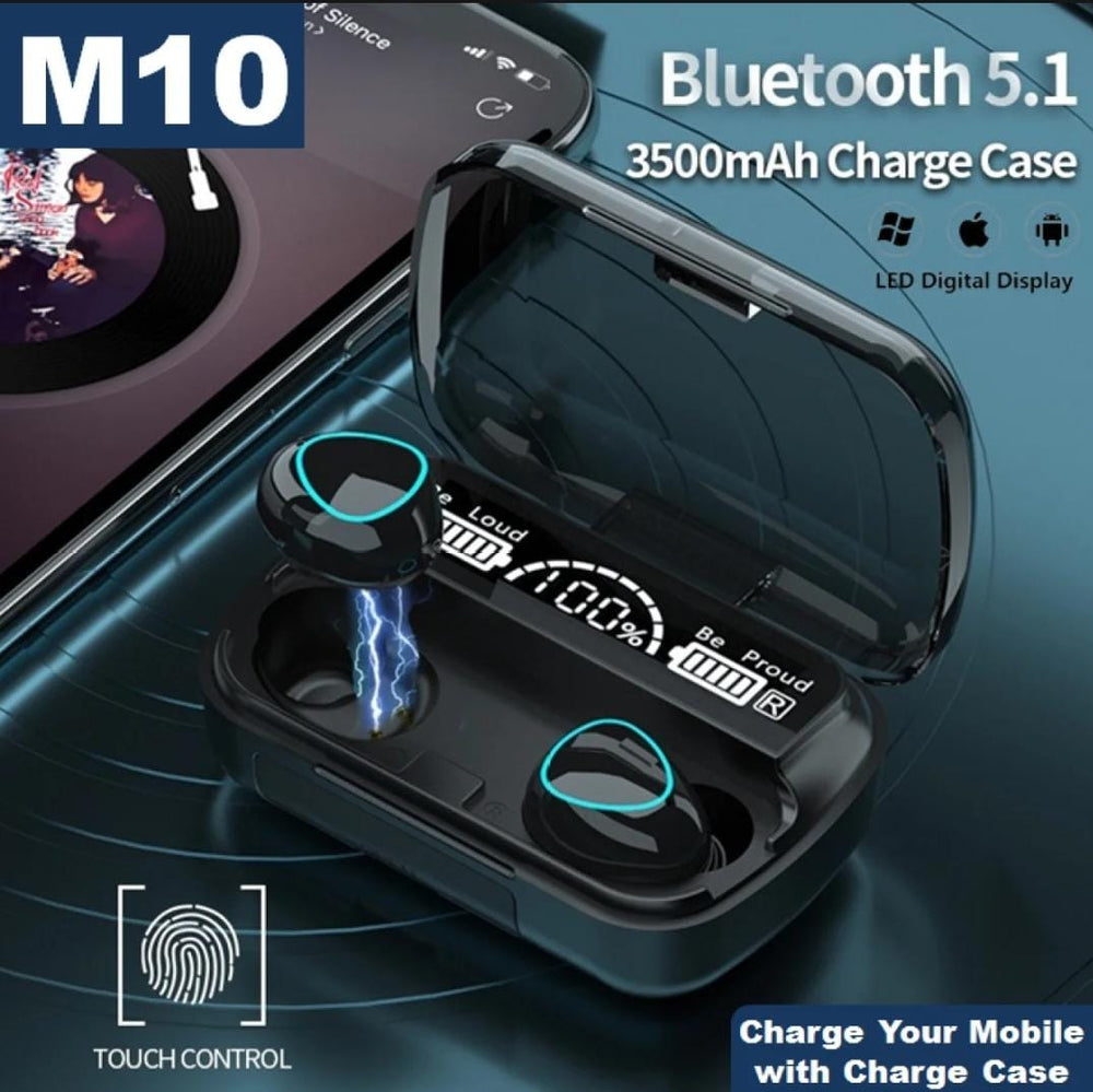 M10 Wireless Bluetooth Earbuds