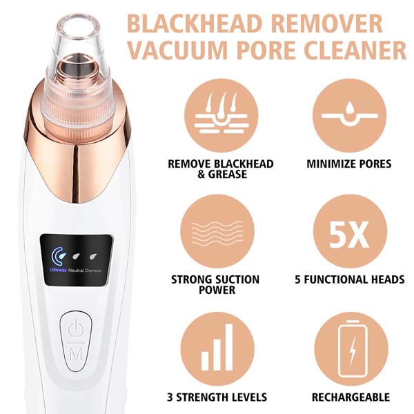 PurePore Pro: Precision Blackhead Suction Device